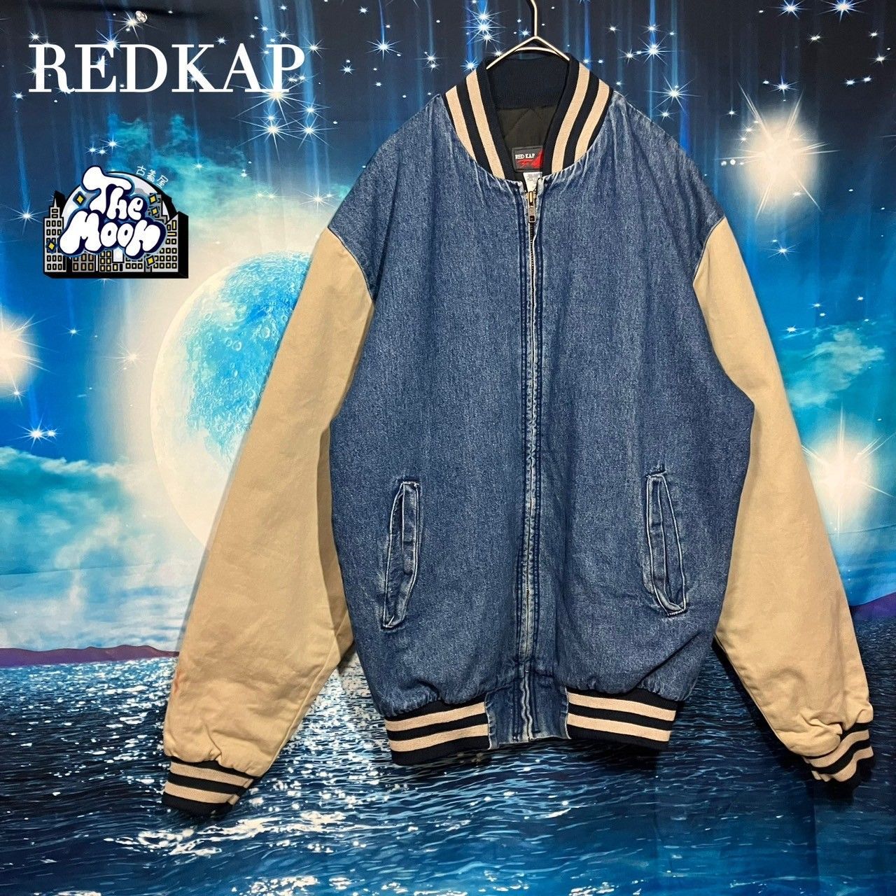 USA製】REDKAP レッドキャップ デニムスタジャン アメカジ 古着 - メルカリ