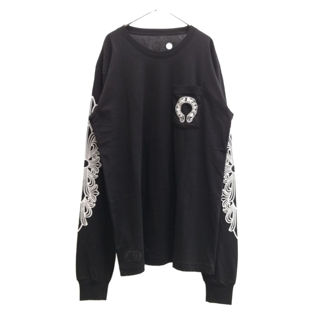 CHROME HEARTS (クロムハーツ) Horseshoe L/S Tee ホースシューロング