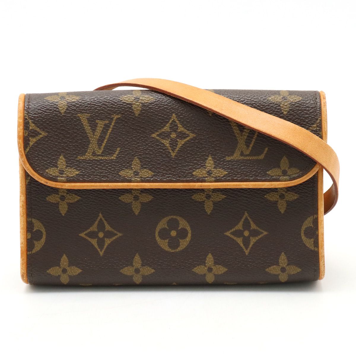 LOUIS VUITTON ルイ ヴィトン モノグラム ポシェット フロランティーヌ ウエストポーチ ヒップバッグ 2WAY クラッチバッグ XSサイズ M51855