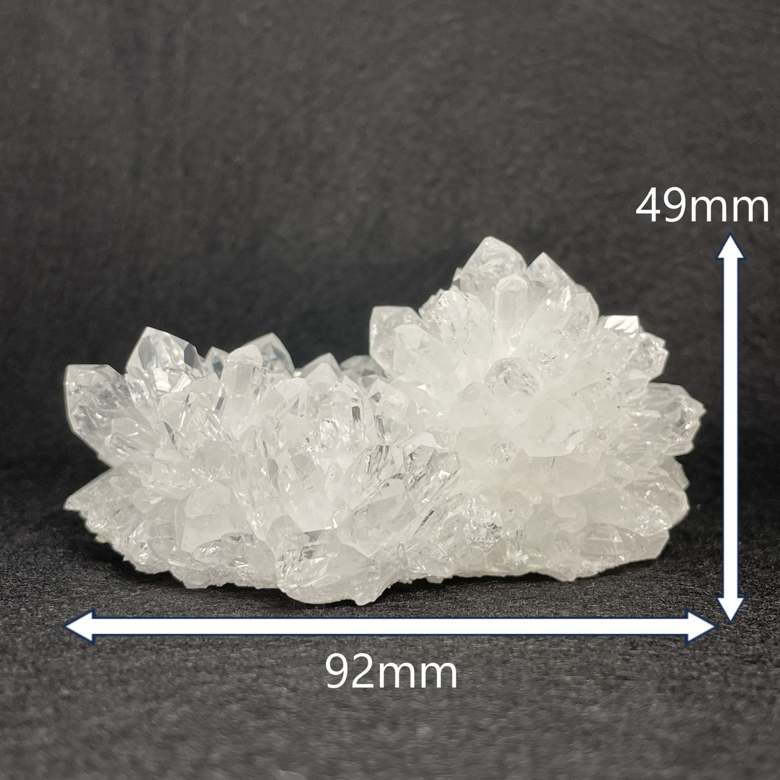 水晶クラスター 原石 263g 【一点もの】 パワーストーン 天然石 水晶
