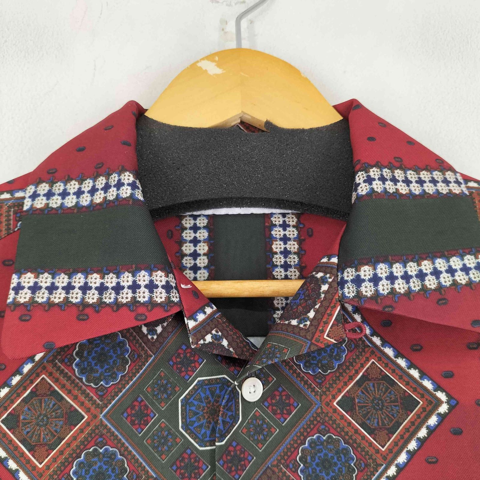 チルドレンオブザディスコーダンス　総柄シャツ　M 半袖　古着　美品　レトロ Children of the discordance【チルドレオブザディスコーダンス