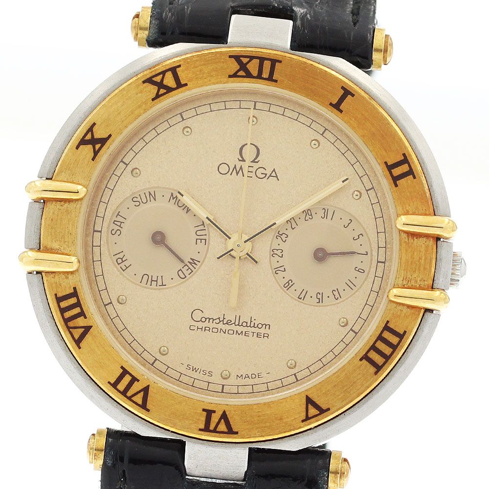 オメガ OMEGA コンステレーション デイデイト クォーツ メンズ_913336