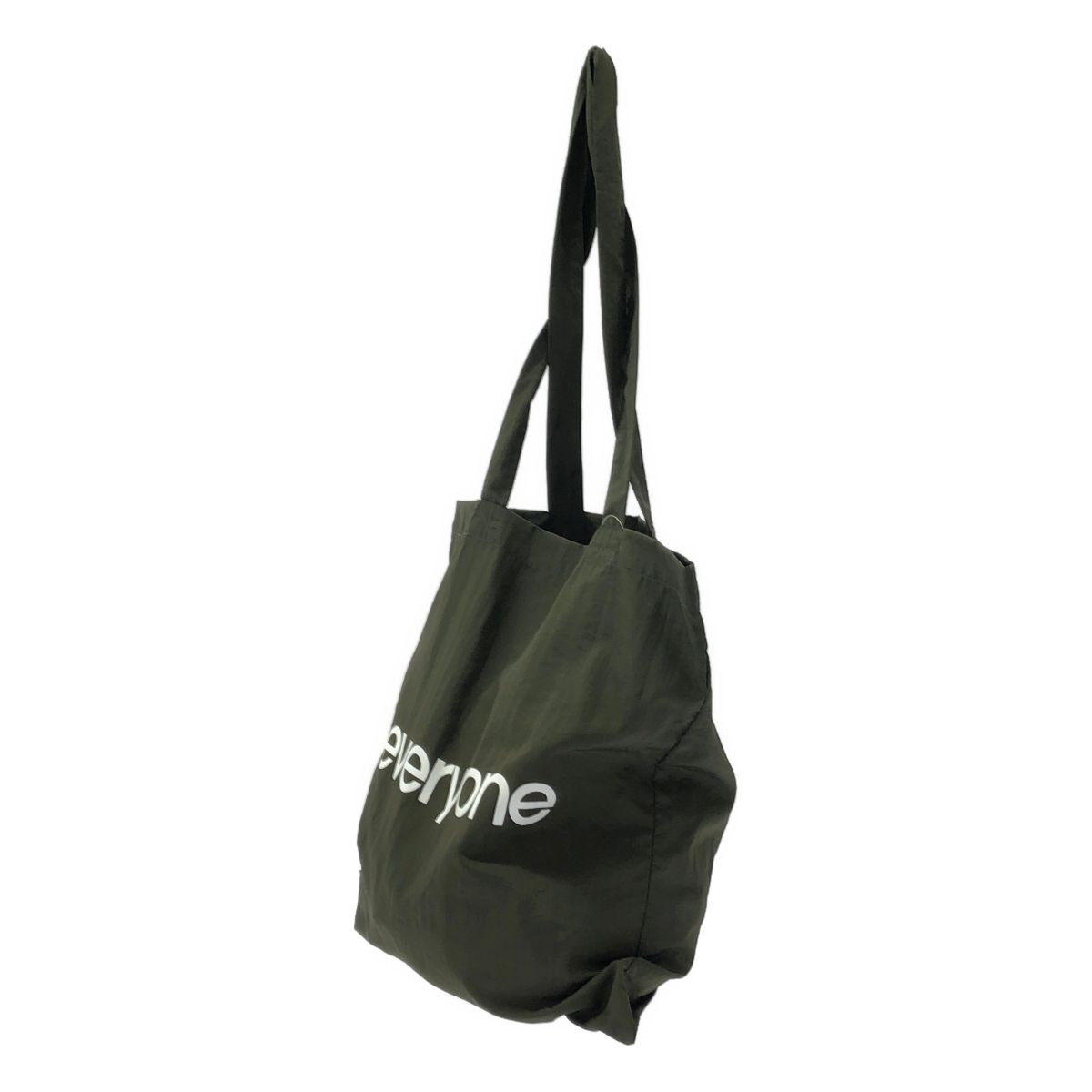 エブリワンナイロントートバッグ everyone nylon logo tote bag (BLACK) | everyone