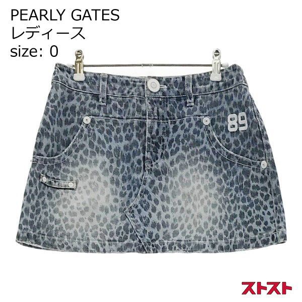 PEARLY GATES パーリーゲイツ ストレッチスカート ダメージ加工