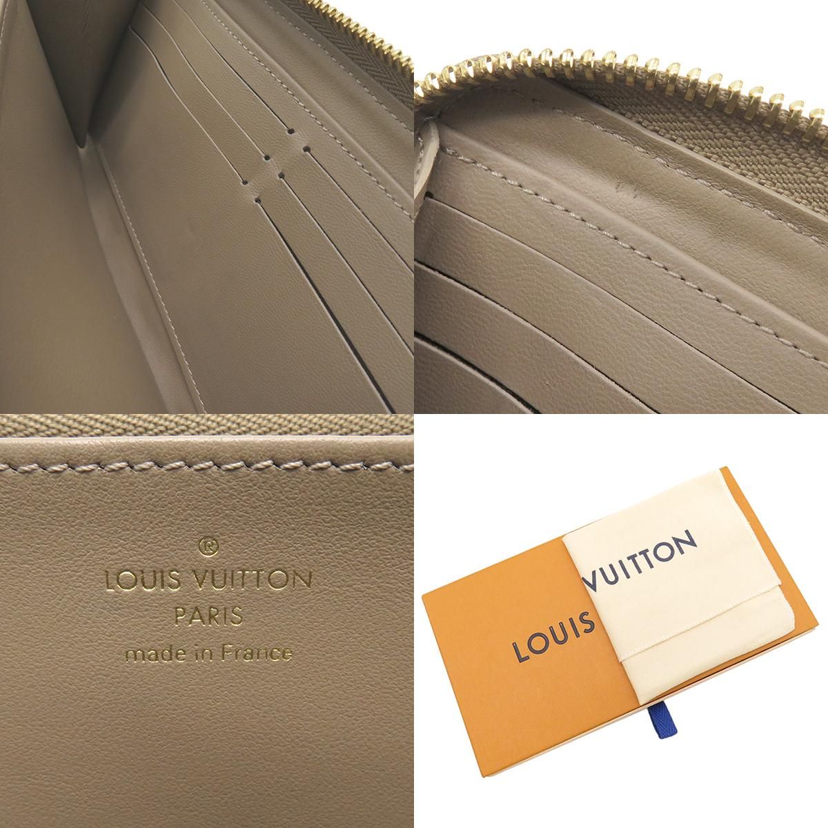 ルイヴィトン LOUIS VUITTON 長財布 ジッピーウォレット クッサン 