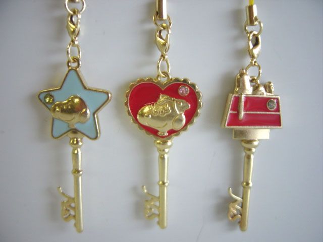 ♯iqj23IZスヌーピーキーストラップ2全6種