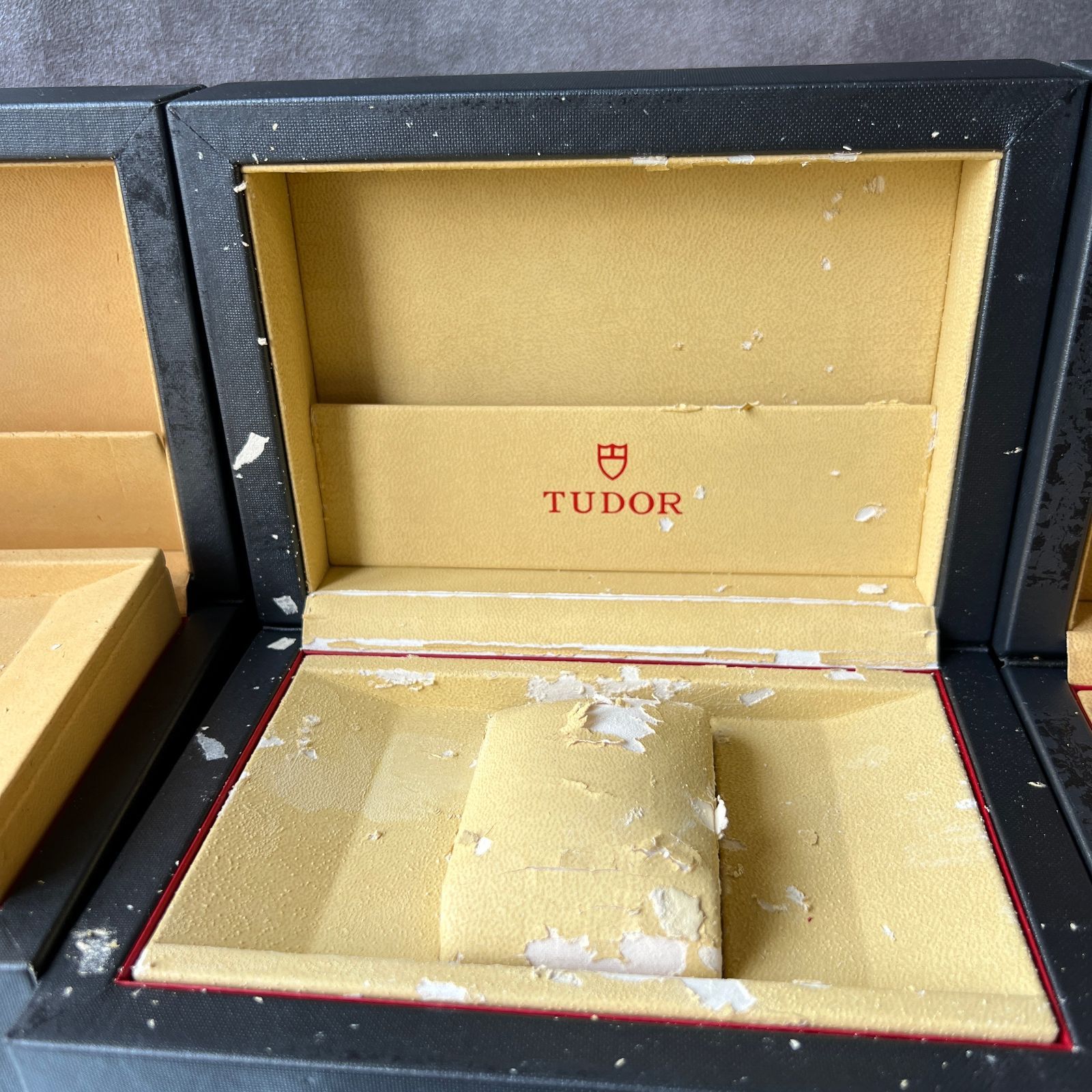 チューダー TUDOR 空箱 時計ケース BOX JUNK 劣化あり 3Pセット