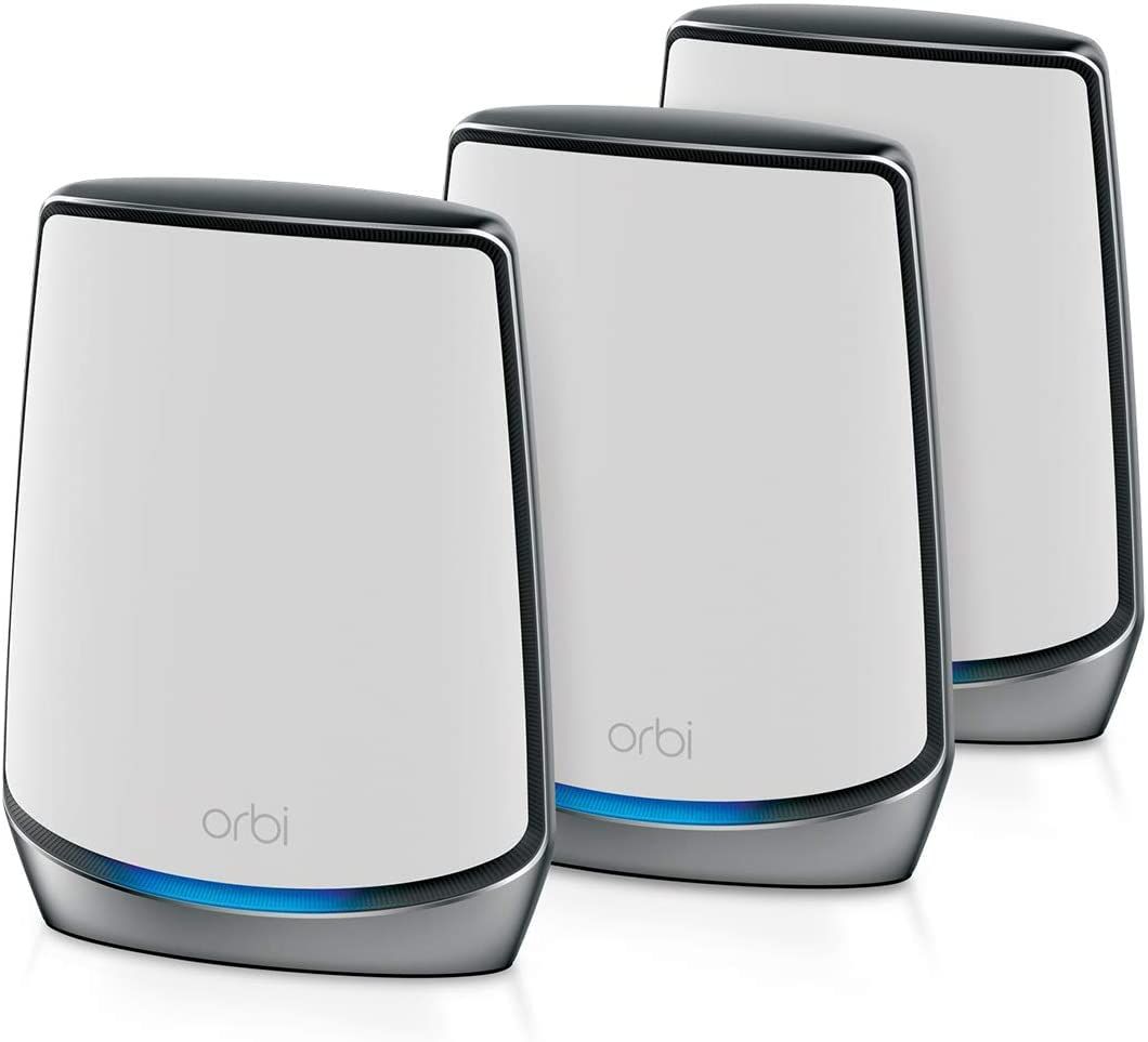 NETGEAR Orbi WiFi6 メッシュWiFi AX6000 3台セット 無線LAN ルーター 11ax トライバンド RBK853 無償メーカー3年保証 カバー範囲525 【Nintendo Swi [AX6000 3台セット 【525カバー】]