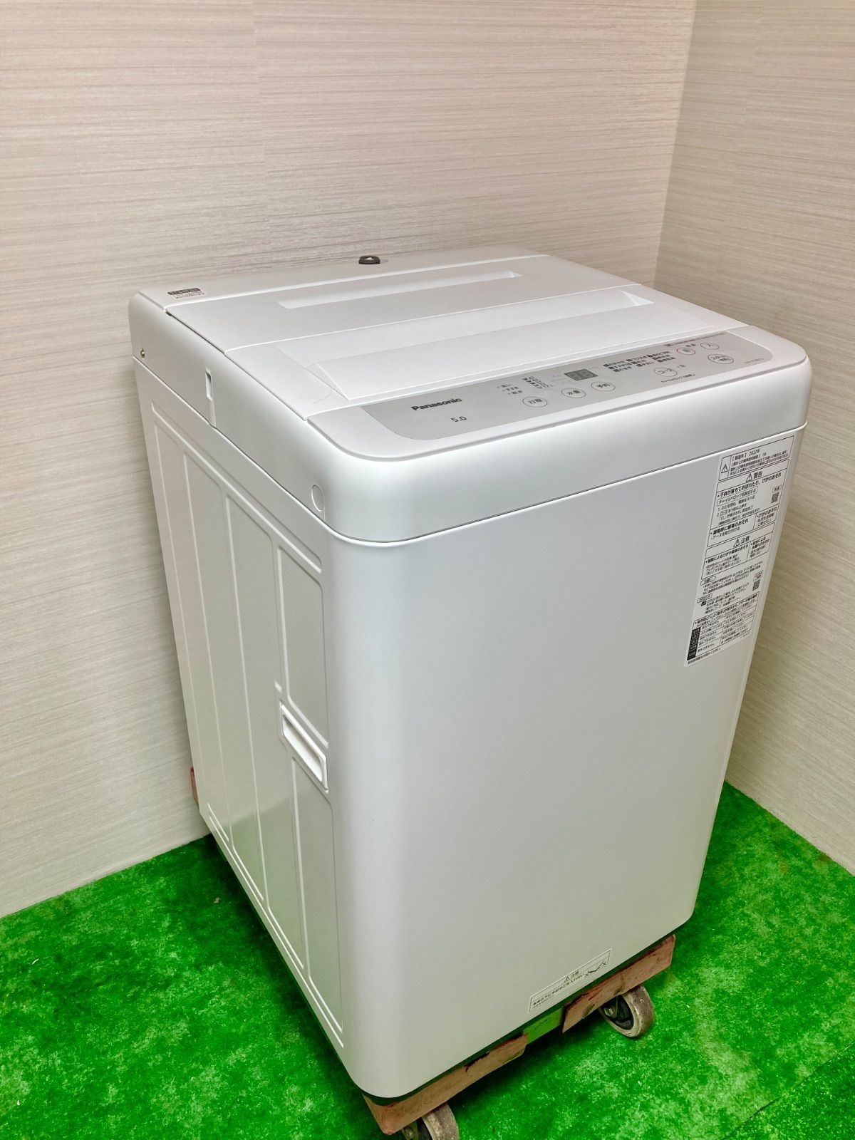 一部地域 安心3ヶ月保証 小型なのに強力 製Panasonic 洗濯機5.0kg