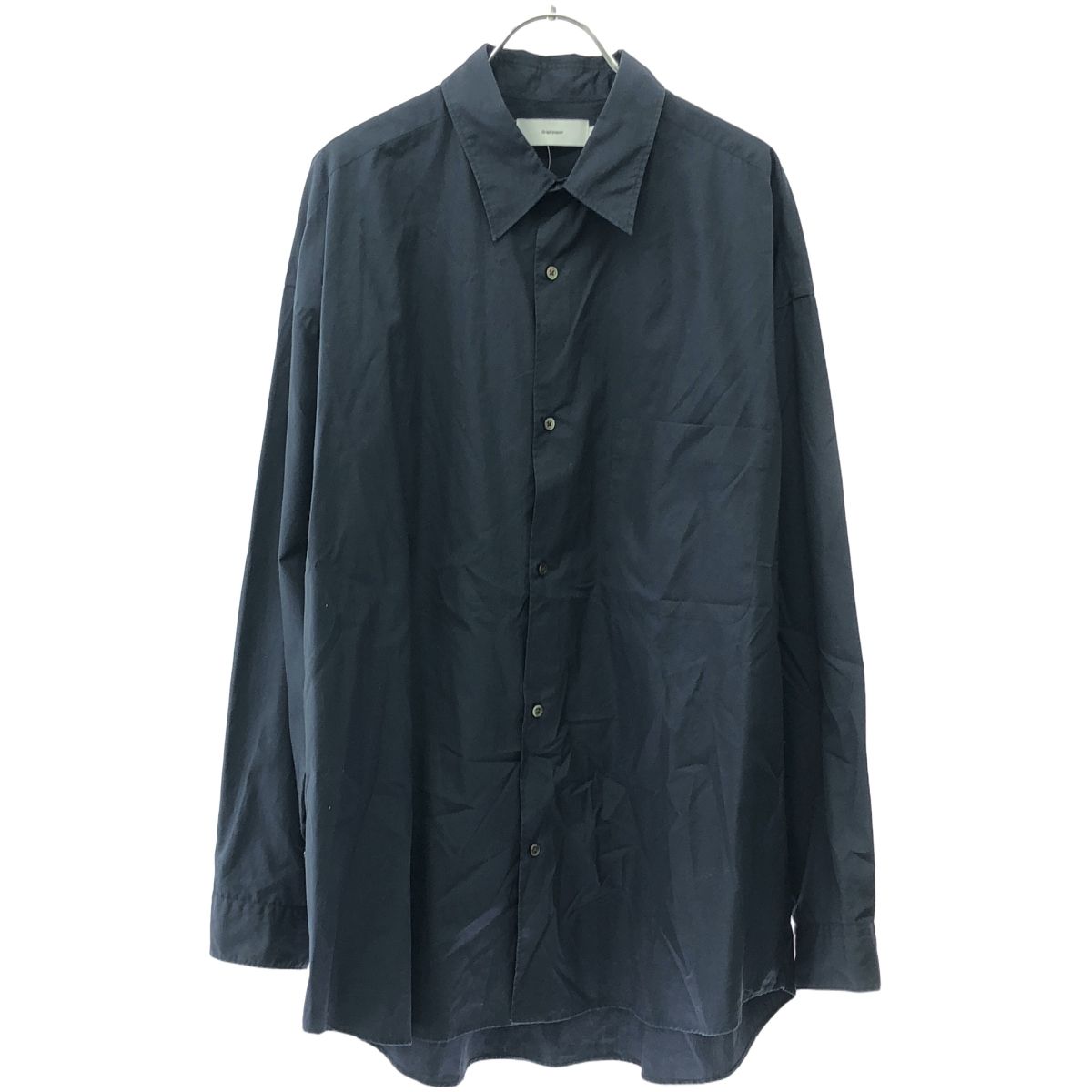 Graphpaper グラフペーパー 20AW Broad L/S Oversized Regular Collar 
