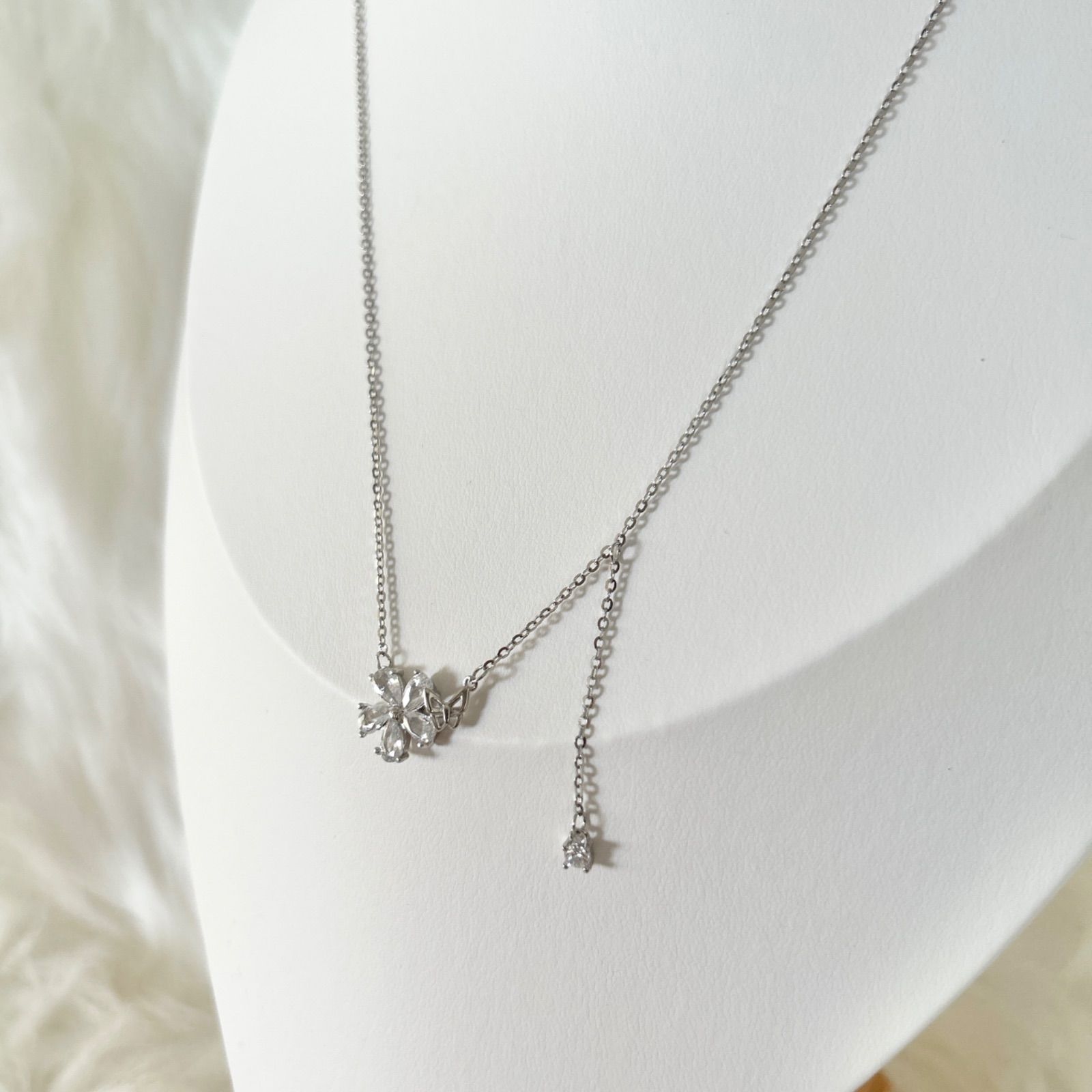 23【未使用】シルバー925 silver925 ネックレス アクセサリー