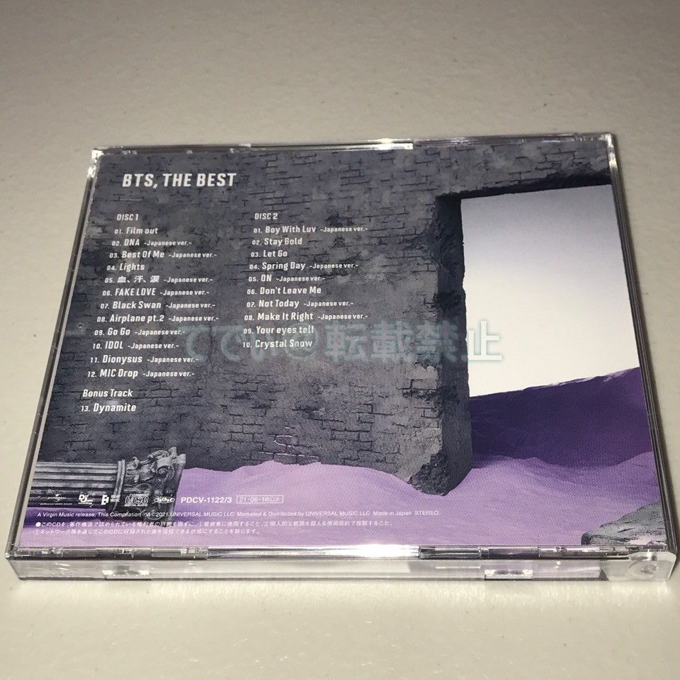 BTS,THE BEST JIN 直筆サイン　CD