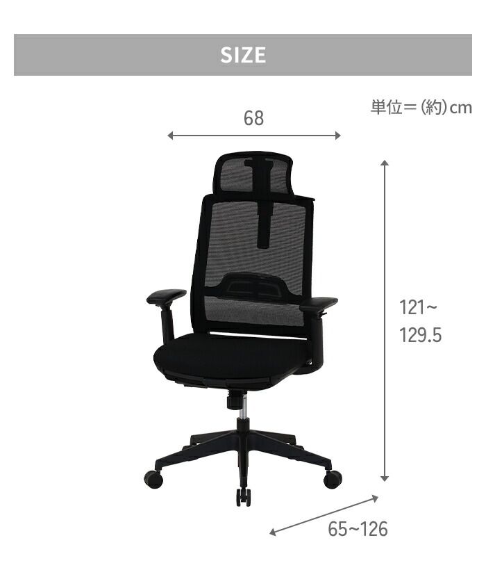 キャスター付き