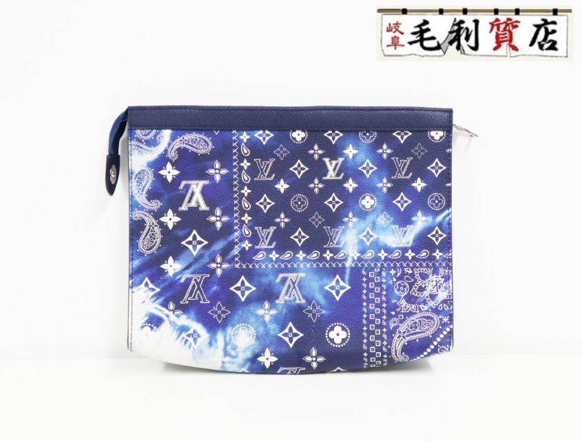 ルイヴィトン LOUIS VUITTON モノグラム バンダナ ポシェット 