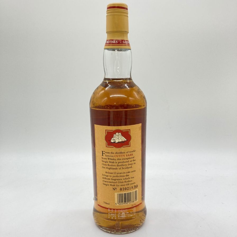 グレンロセス 12年 旧ラベル 750ml 43%【S1】 グレンロセス 12年 旧ラベル 750ml 43％【K】 - メルカリ