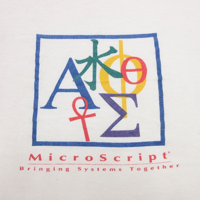 L/古着 リー Lee 半袖 ビンテージ Tシャツ メンズ 90s マイクロ 