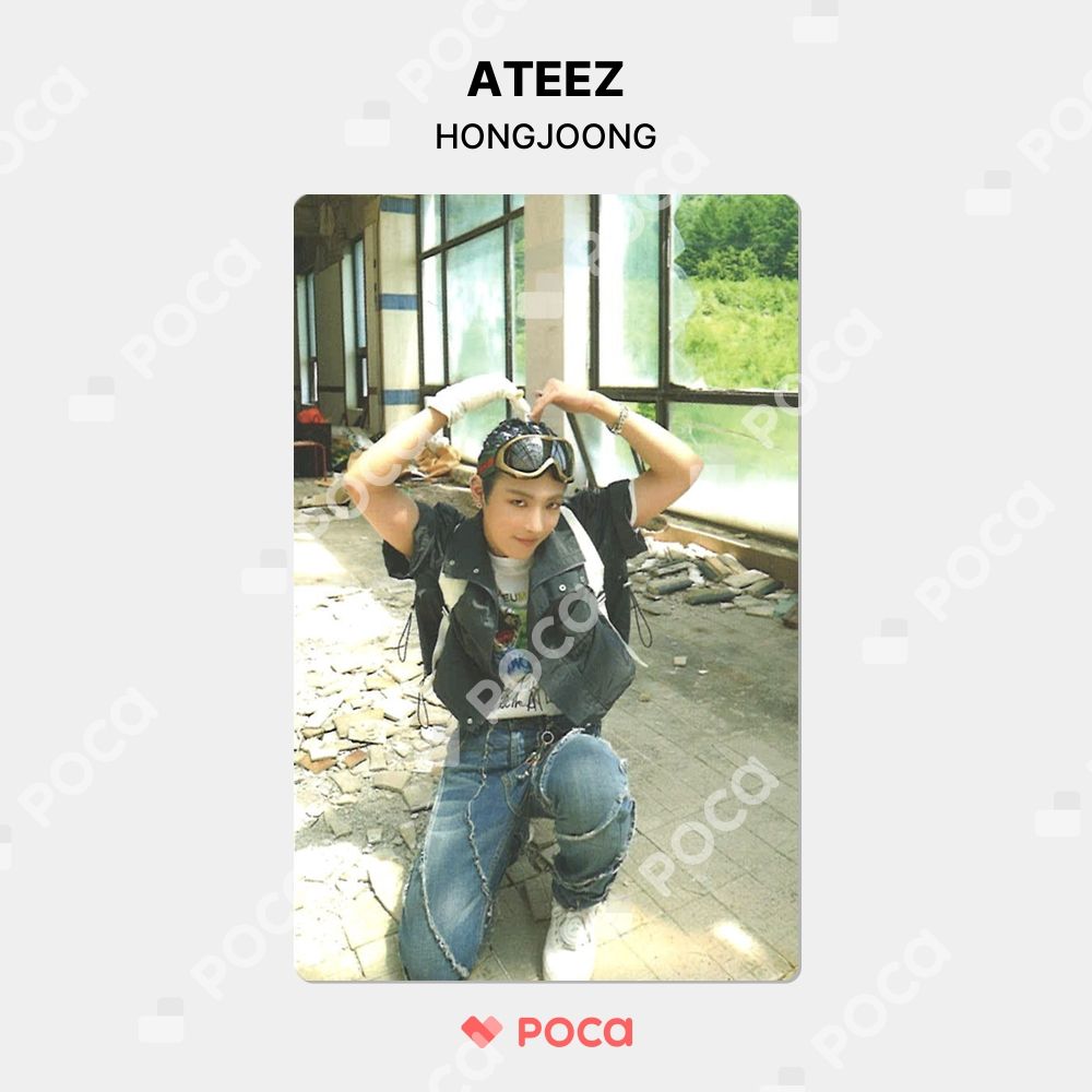 ATEEZ ホンジュン トレカ サノク ATEEZ ホンジュン サノクトレカ GOLDEN HOUR part.3 - メルカリ