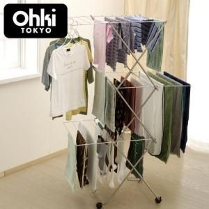 3営業日で発送 大木製作所 タワー型室内物干し大 KMN1201