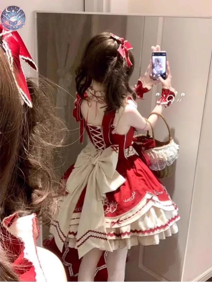 ♥ イチゴ柄ロリータワンピース お出かけや女子会 イベント 撮影会にオススメ IMPECCABLEHEALTHCARESERVICES_COM