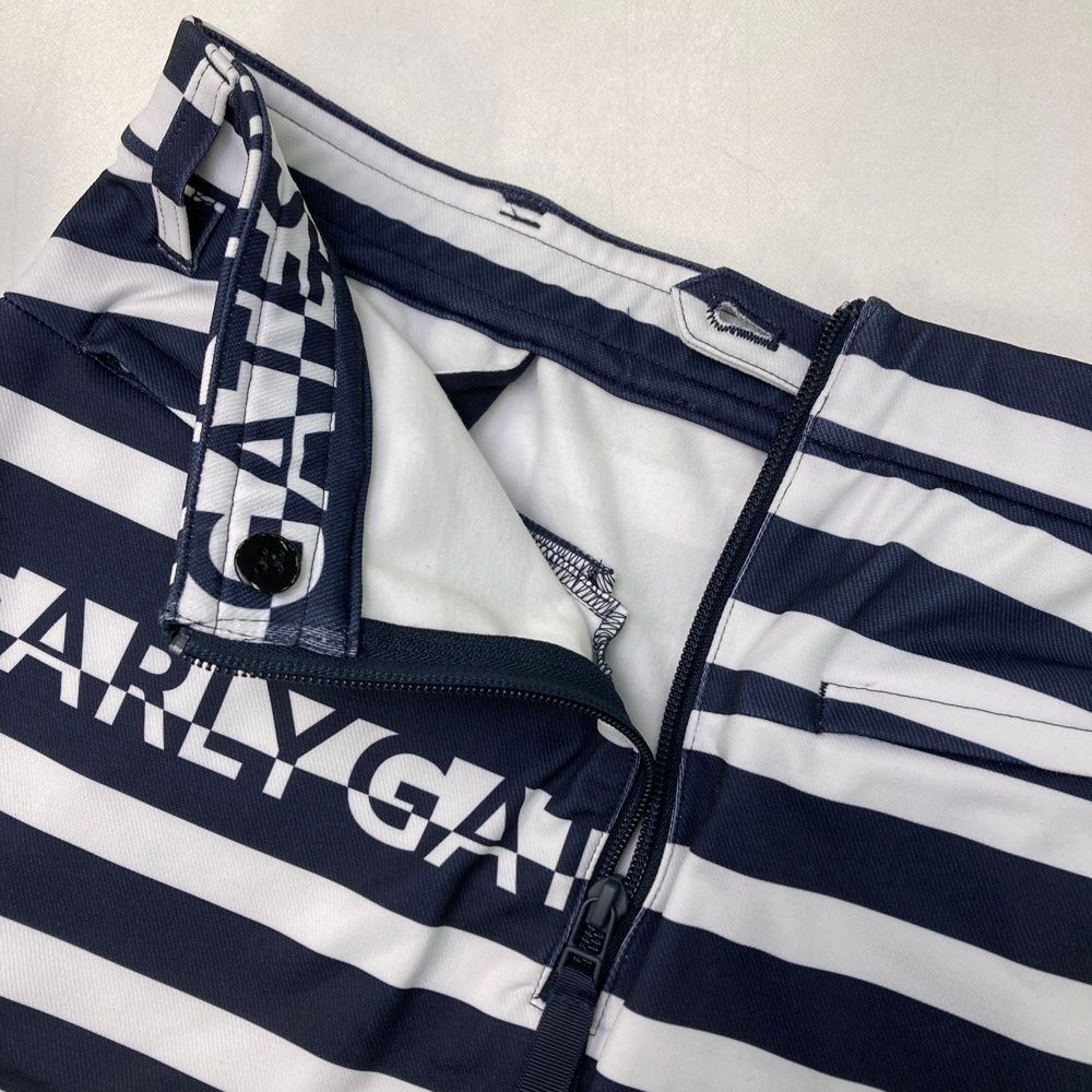 サイズ：1 PEARLY GATES パーリーゲイツ 055-2234116 スカート ボーダー ネイビー系 [240101499887] ゴルフウェア レディース ストスト サイズ：1 PEARLY GATES パーリーゲイツ 055-2234116 スカート