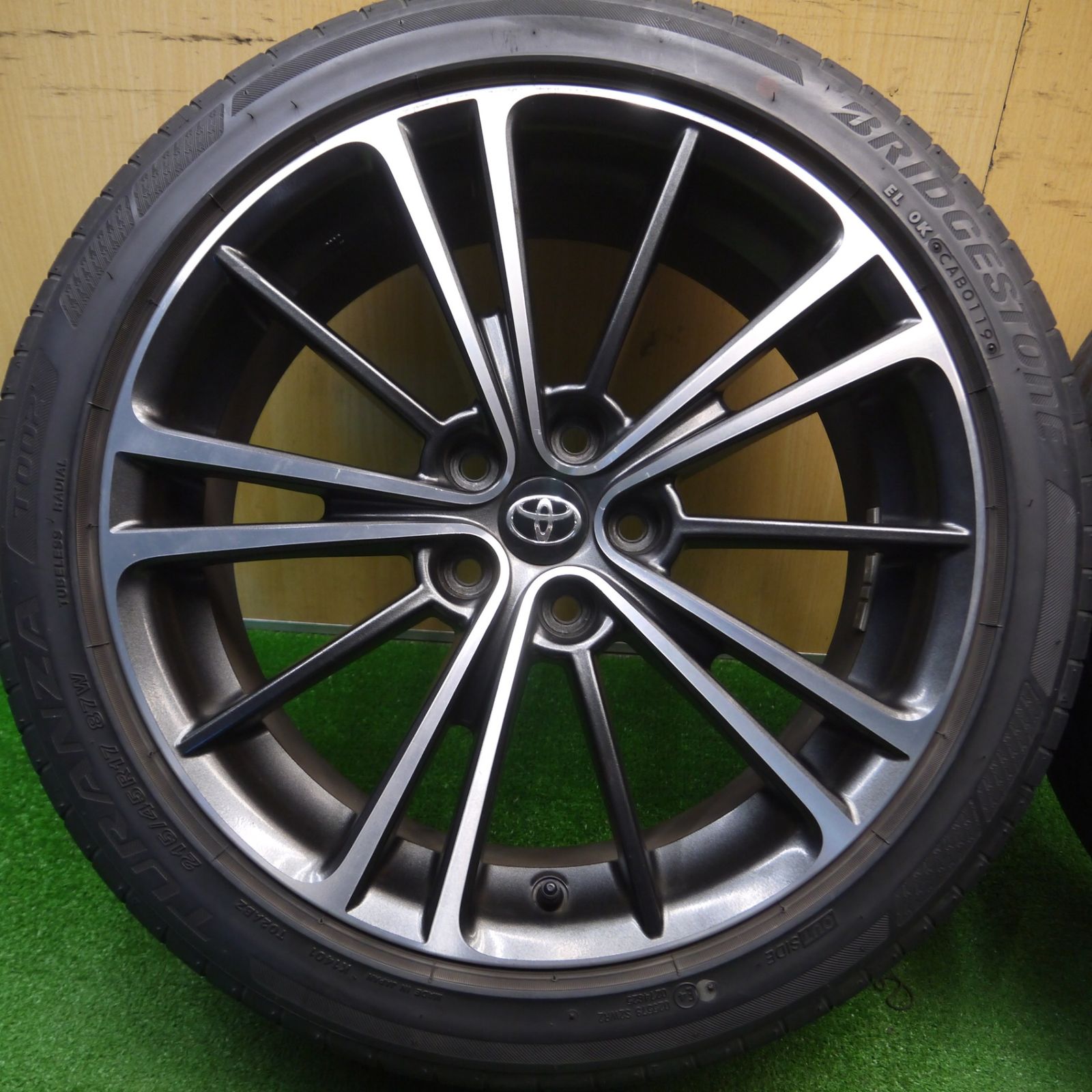 送料無料] 4本価格☆トヨタ 86 スバル BRZ 純正 215/45R17 ラウフェン 