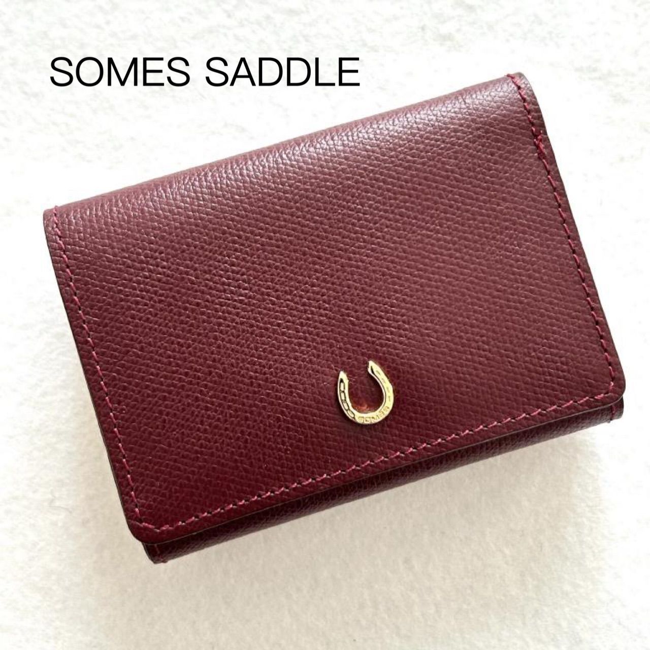 ☆SOMES SADDLE ソメスサドル ピルエット 三つ折り財布