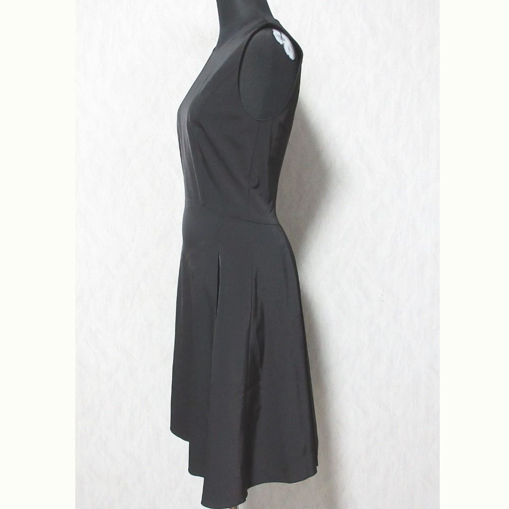 美品 FOXEY NEW YORK フォクシーニューヨーク バックプリーツ ひざ丈  