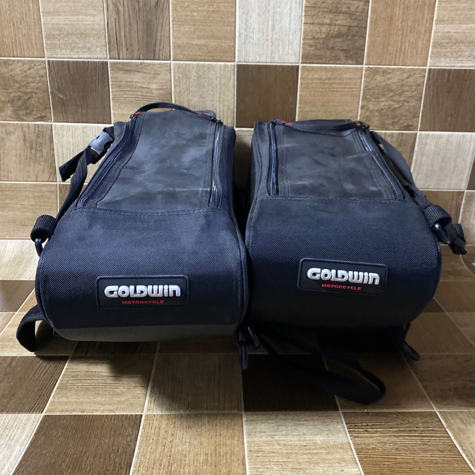 バイク用 GOLD WIN サイドバック 2点セット 品