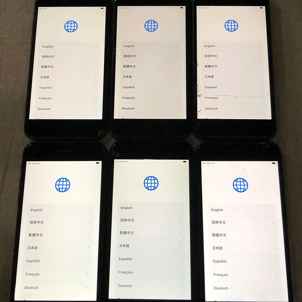 Apple - iphone8 64gb ジャンク ◇ジャンク品◇【6点セット】iPhone8 64GB（A1906）【割れ
