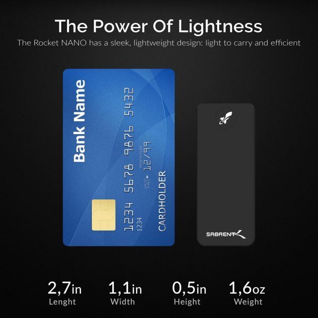 翌日配送、数量限定 。 SABRENT 外付けSSD SSD 2TB USB 3.2 Gen 2 10Gb|秒 最大速度1000MB|秒 PS5|PS4動作 済み 航空宇宙用 アルミ製 SB-2TB-NANO-BLK オーセンティックな