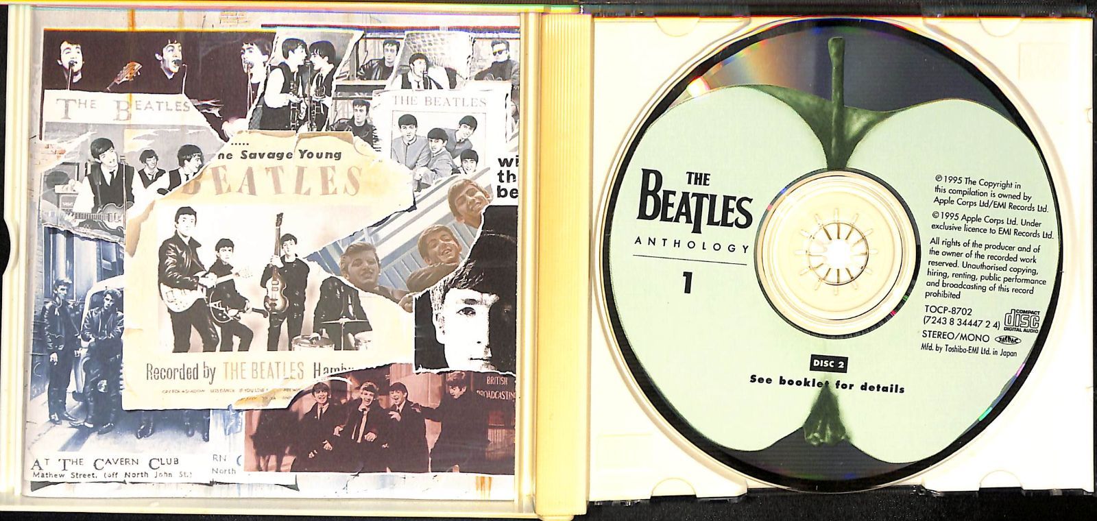 2CD】The Beatles Anthology 1 ザ・ビートルズ アンソロジー1 2 - メルカリ