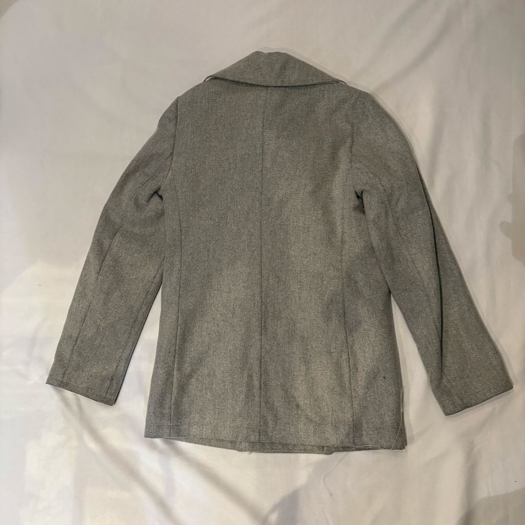 ☆美品 アーペーセー A.P.C. ショールカラー ダブル コート グレー ☆美品 アーペーセー A.P.C. ショールカラー ダブル コート グレー