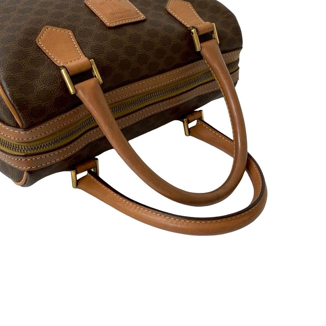 極 美品 CELINE セリーヌ ヴィンテージ マカダム ブラゾン