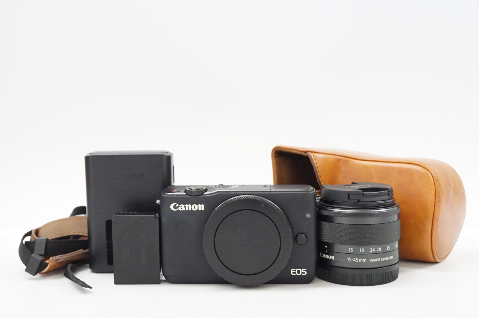 Canon - Canon  ミラーレス　デジタルカメラ　EOS  M10 Canon キヤノン ミラーレス一眼カメラ EOS M10 ボディ ブラック