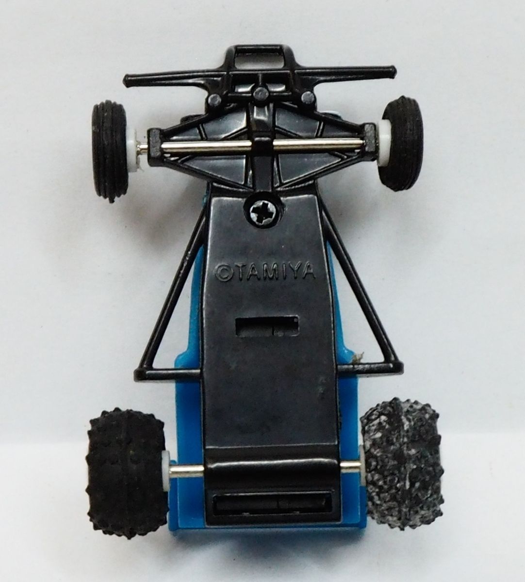 タミヤRCカー ミニチュア プルバックカー【ホーネットHORNET水色ライト