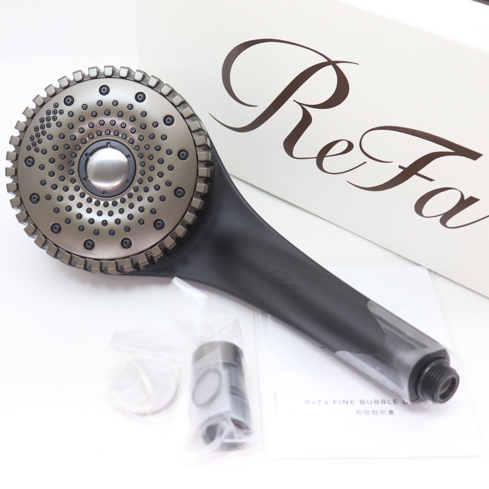 ReFa FINE BUBBLE DIA 120 マットブラック 【公式通販】