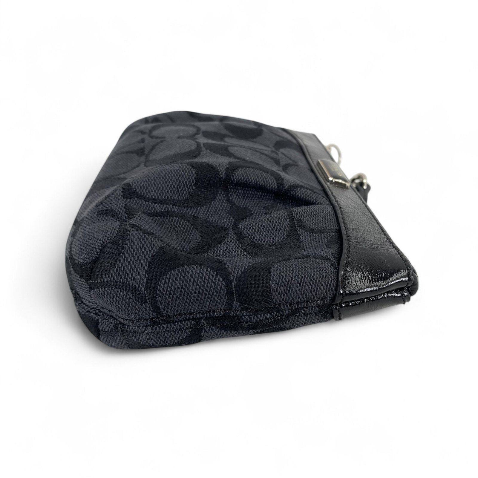 COACH　コーチ　ミニポーチ　シグネチャー　キャンバス COACH コーチ ミニシグネチャー・キャンバス レザー