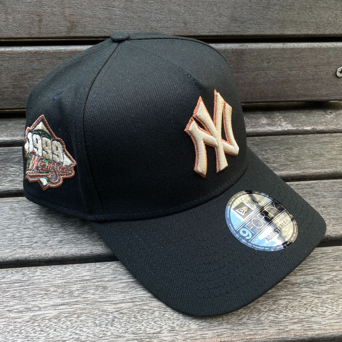 海外限定 Newera ニューエラ 9Forty A-Frame Aフレーム NY Yankees ヤンキース 1999WS キャップ (940-65)