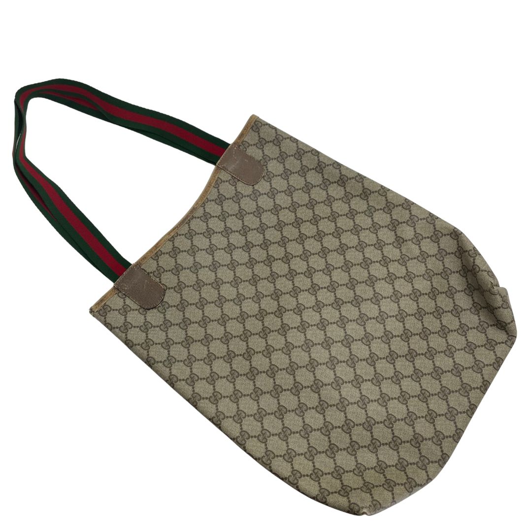 GUCCI グッチ グッチプラス トートバッグ シェリーライン グッチ グッチプラス トートバッグ シェリーライン オールド