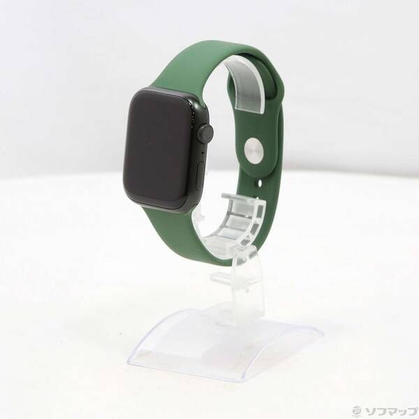 中古品〕 Apple Watch Series 7 GPS 45mm グリーンアルミニウム 中古品〕 Apple Watch Series 7 GPS 45mm グリーンアルミニウム
