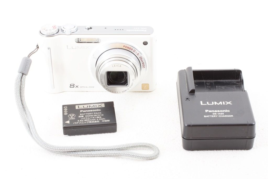 デジカメ　LUMIX 美品 Panasonic パナソニック LUMIX DMC-ZX1 コンデジ 1210万画素
