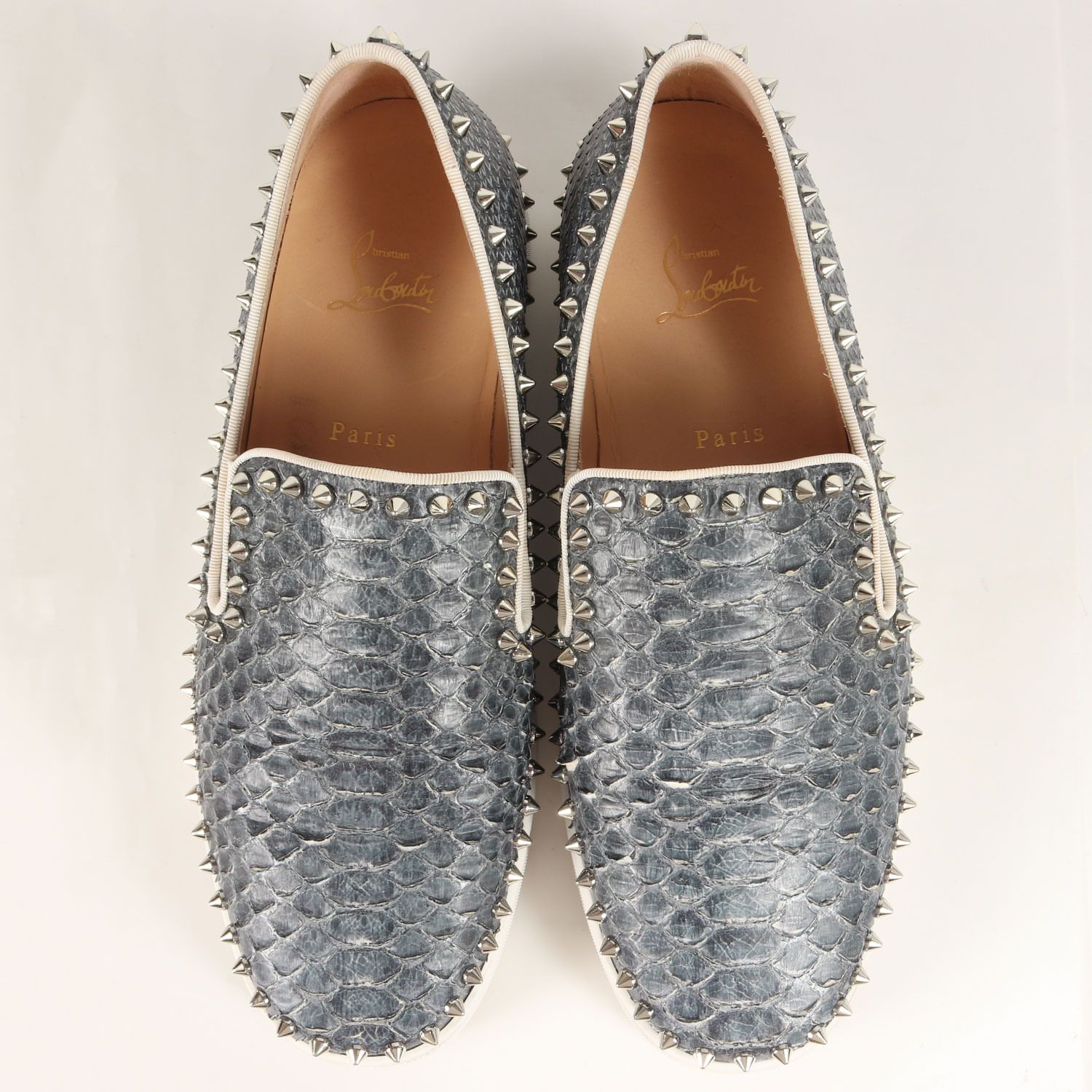 Christian Louboutin PIK BOAT FLAT パイソン 【公式通販】