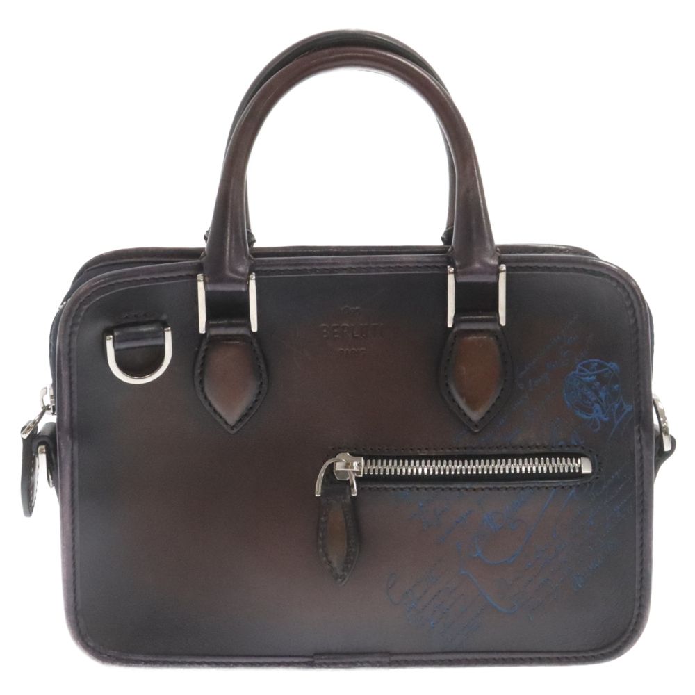 BURBERRYS バーバリーズ チェック柄 ビジネスバッグ ブラック レザー BURBERRYS バーバリーズ チェック柄 ビジネスバッグ ブラック レザー