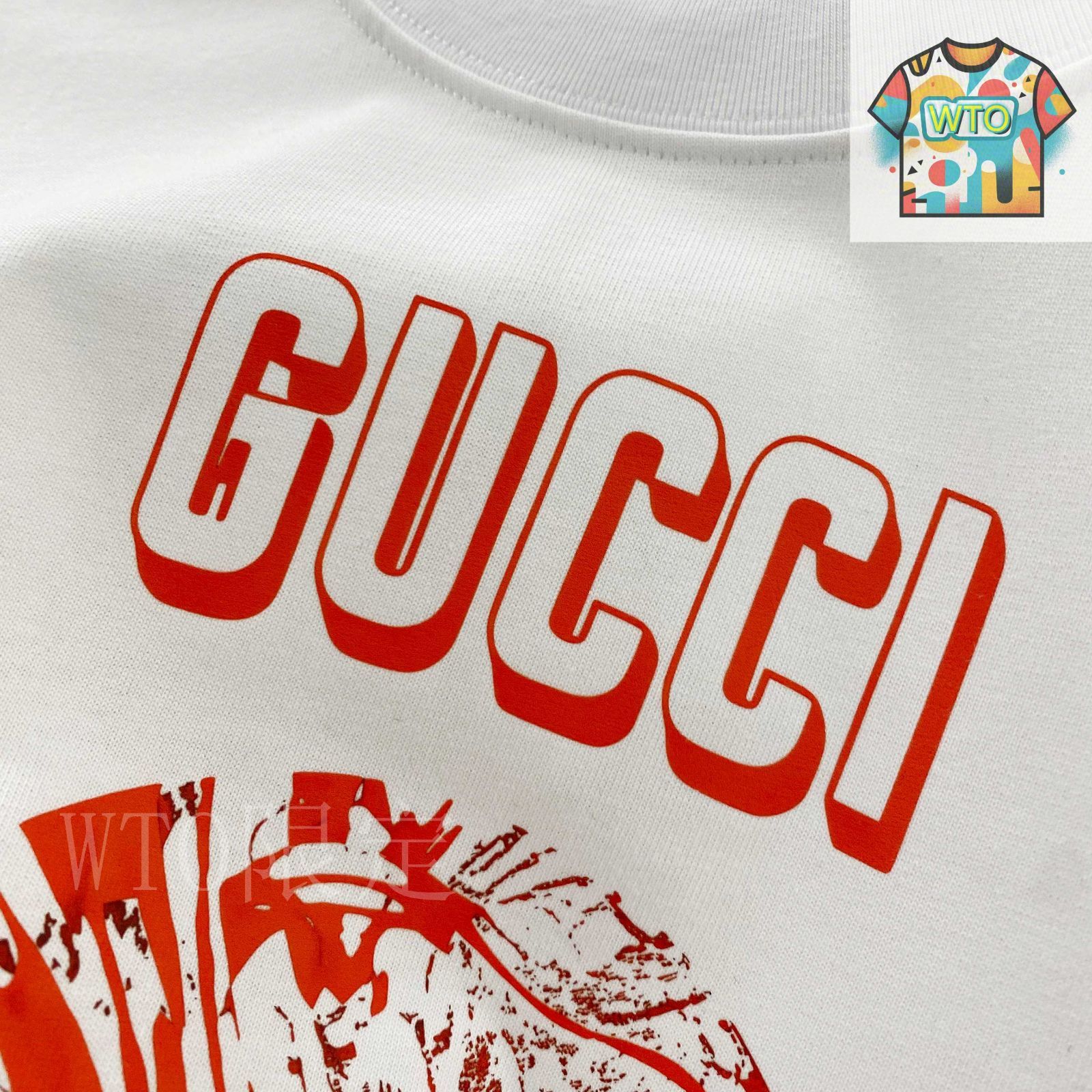今日特価】GUCCI グッチ 25SS プレミアムカラープリント T