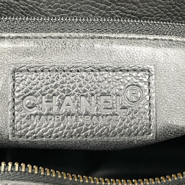 CHANEL マトラッセ ロゴ ボーリングバッグ A15685 ボストンバッグ