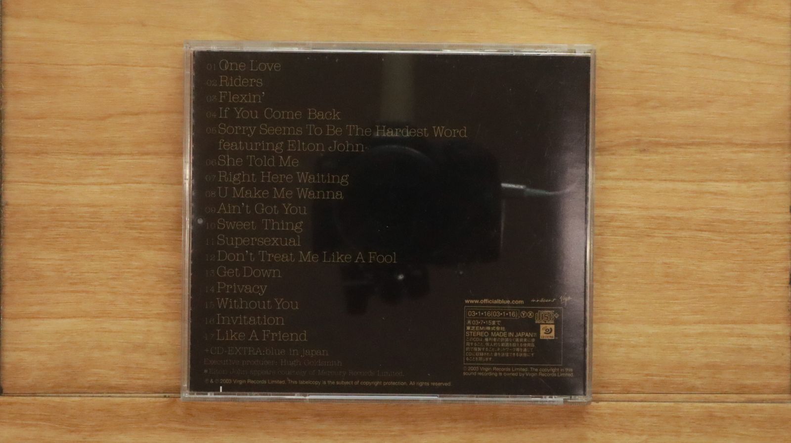 国内盤CD☆ブルー /Blu□ One Love 【VJCP68464/4988006808003