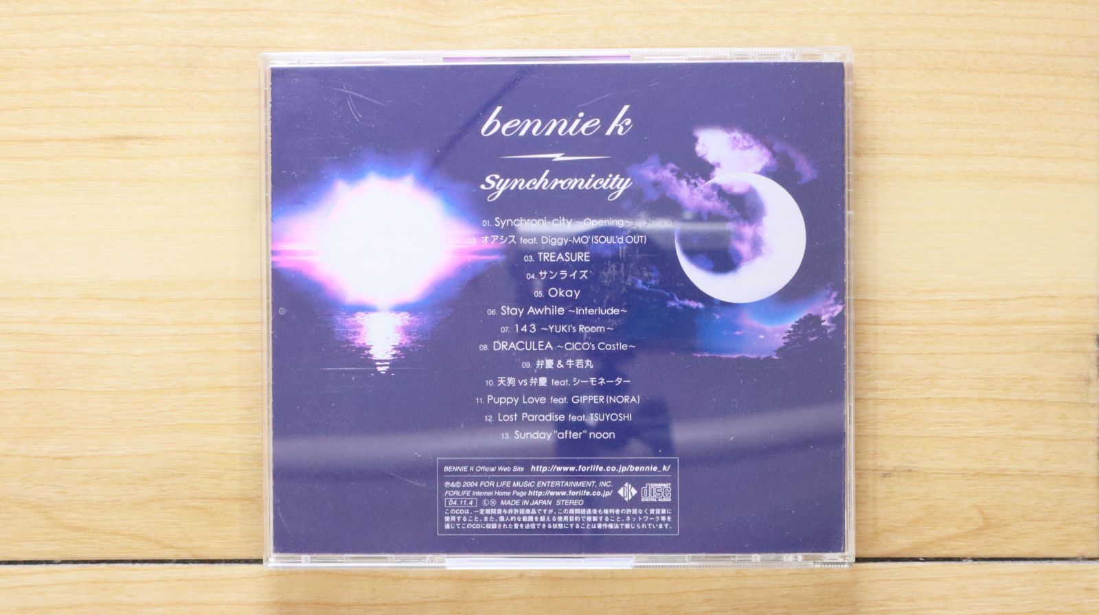 国内盤CD☆ベニー・K/BENNIE K□ Synchronicity 【FLCF4031