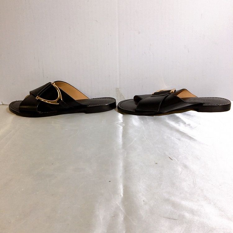 靴/シューズコルソローマ ビーチサンダル 37 - 黒