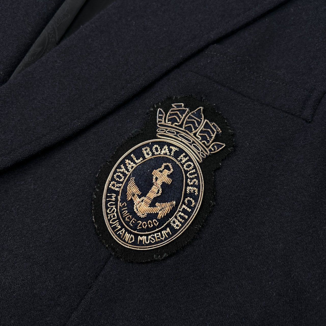 ROYAL BOAT HOUSE CLUB ロイヤルボートハウス エンブレム付き 銀