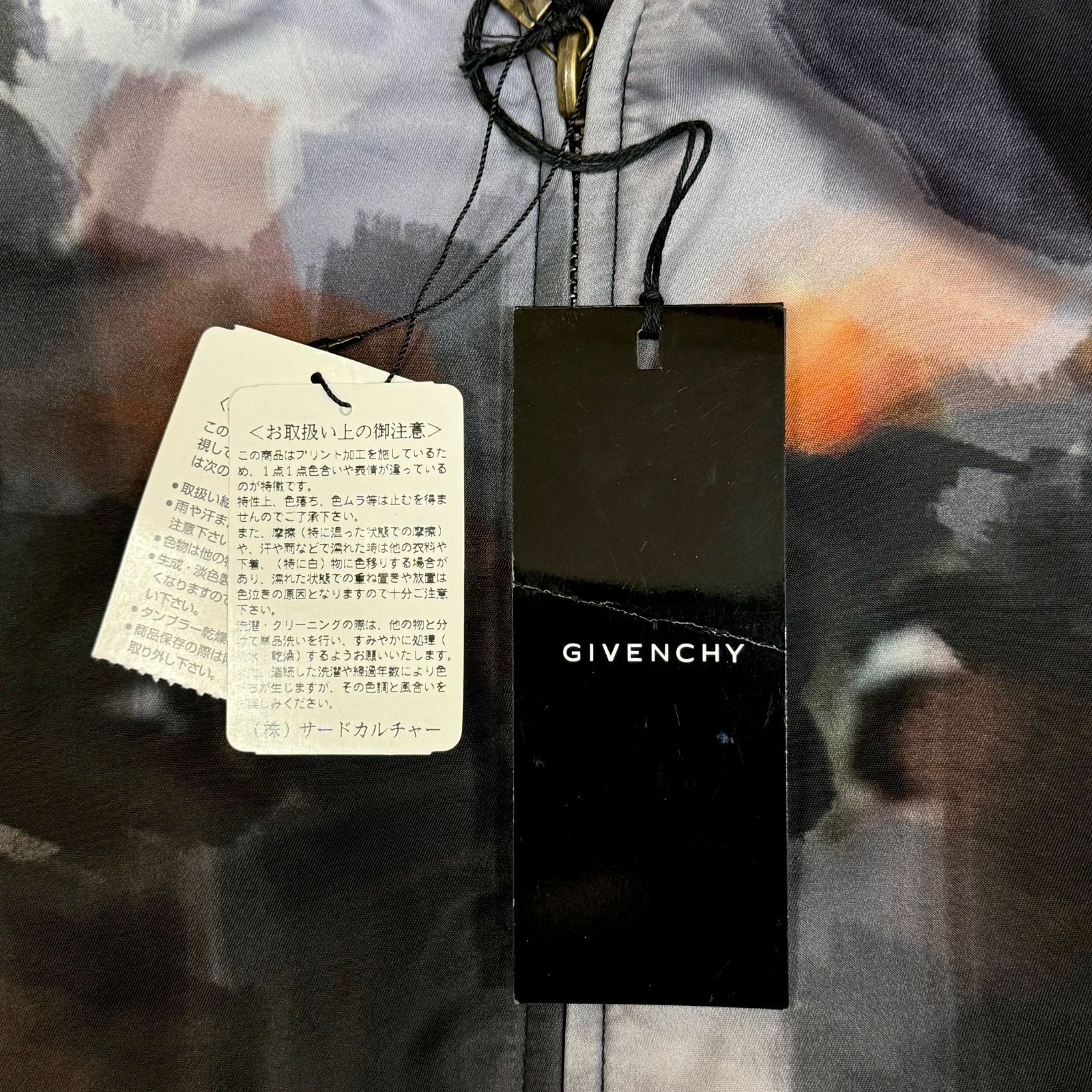 GIVENCHY 13AW Reversible nylon bomber jacket リバーシブルナイロン 